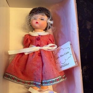 Madame Alexander  “Little Miss Cutie” Doll in Mint Box with Pink Polka Dots